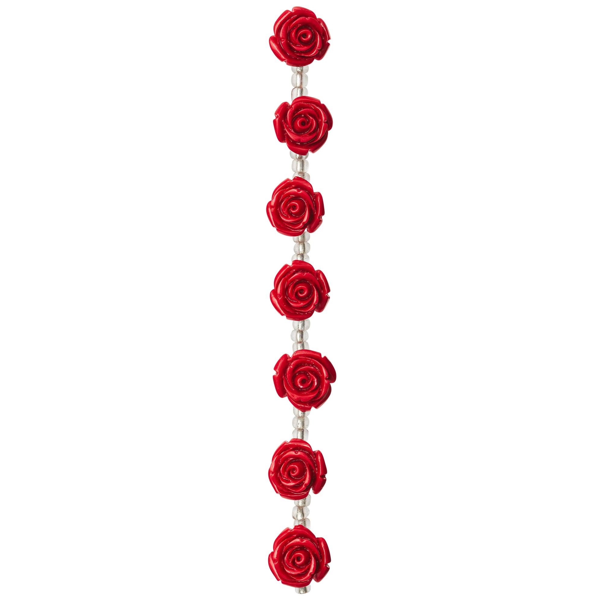 Stone Composite Flower Beads